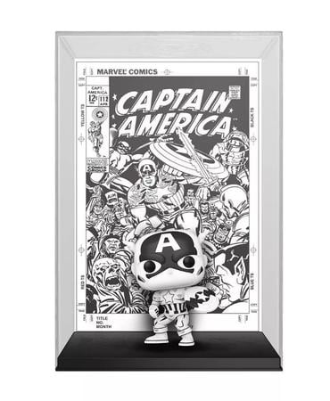 Funko POP! Comic Cover: Marvel's 85th Captain America Vinyl Figure