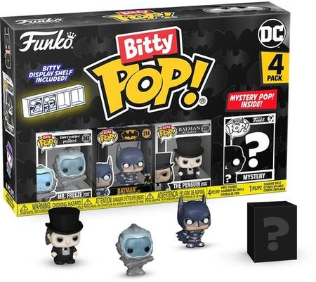 FUNKO Bitty POP!: DC Batman - Freeze 4-Pack, 85th Anniversary