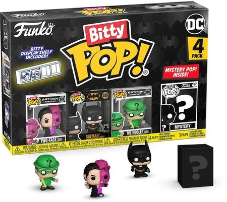 FUNKO Bitty POP!: DC Batman - Two Face 4-Pack, 85th Anniversary