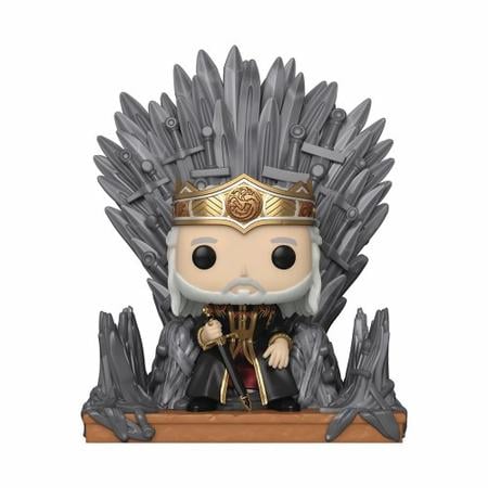 Game of Thrones House of the Dragon Viserys on the Iron Throne