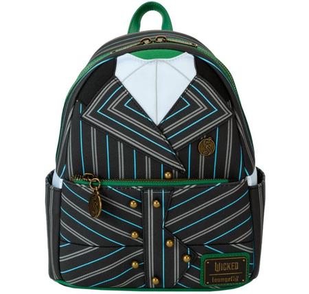 Loungefly Wicked Elphaba Shiz University Uniform Cosplay Mini Backpack 