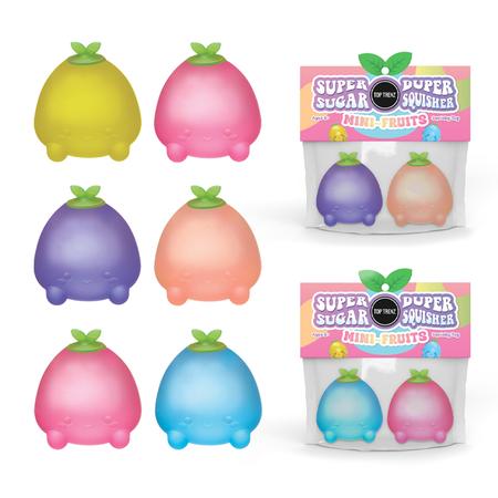 Super Duper Sugar Squisher - Mini Fruit 2 Pack