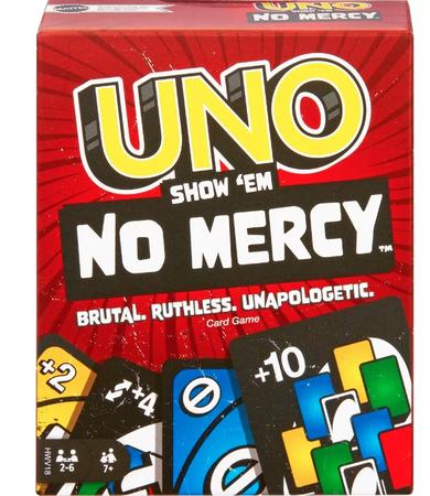 UNO Show ‘em No Mercy Card Game for Kids, Adults & Family Night