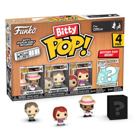 The Office - Florida, Dwight, Meredith & Mystery Bitty Pop! Vinyl Figure 4-Pack