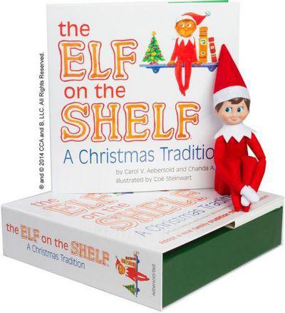 Elf on the Shelf: A Christmas Tradition [With Book] (Light Skin Boy)