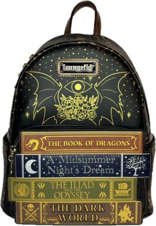 Loungefly Literature Fantasy Books Mini Backpack (Books-A-Million Exclusive)