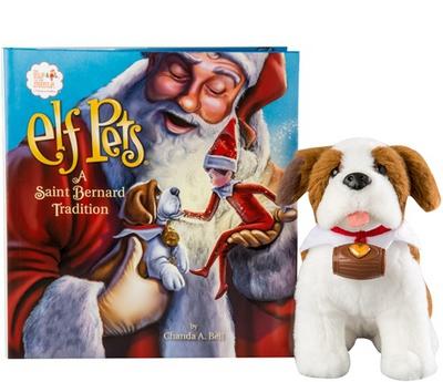 Elf on the Shelf Pets - A St. Bernard Tradition
