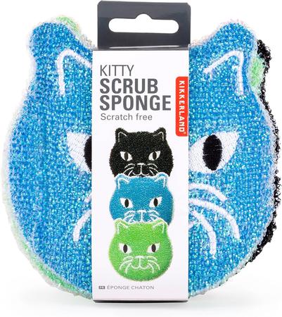  Kitty Cat Scrub Reusable Sponges