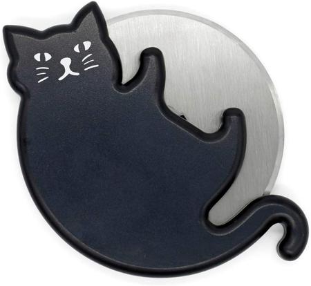  Cat Lovers Pizza Cutter with Stainless Steel Blade