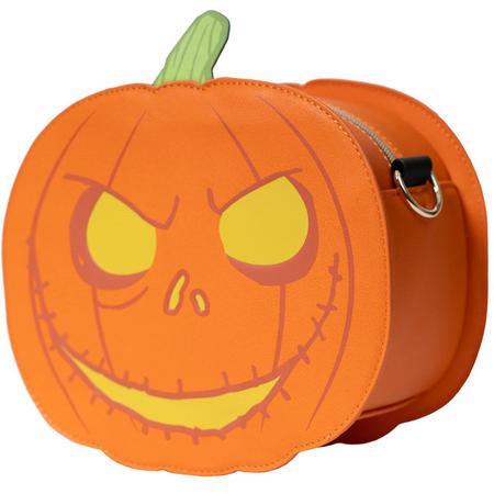 The Nightmare Before Christmas Jack-o-lantern Crossbody Glow-in-the-dark Purse