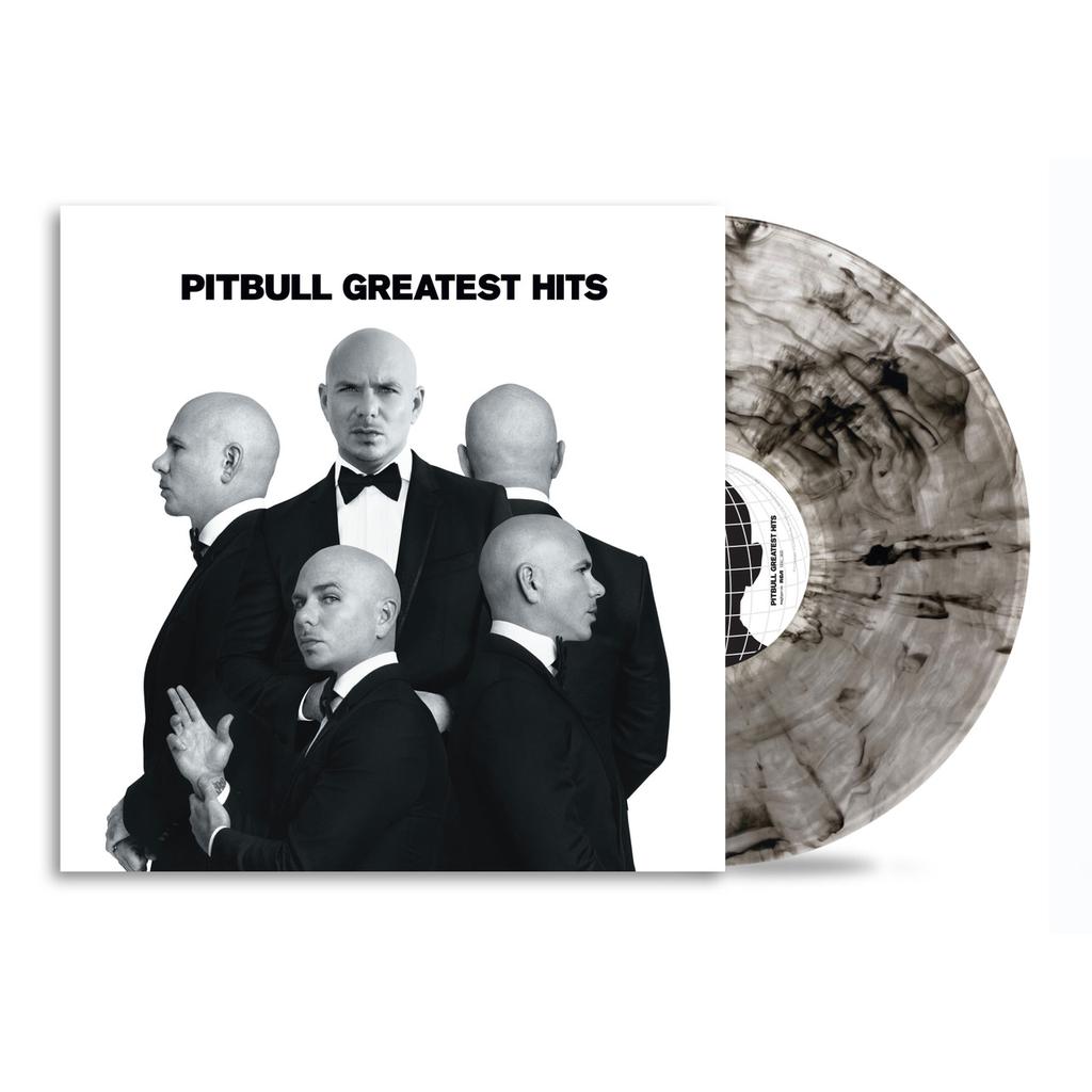 Pitbull Greatest Hits Lp (Clear With Black Swirl Vinyl)