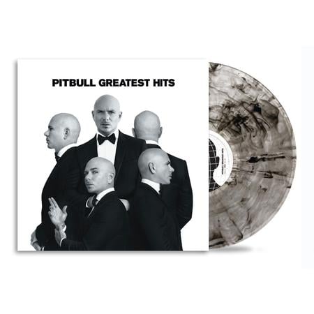Pitbull Greatest Hits LP (Clear with Black Swirl Vinyl)