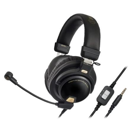 Audio-Technica - ATH Premium Wired Gaming Headset - Black