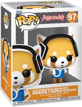 Funko POP Sanrio: Aggretsuko with Headphones