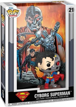 Funko POP Comic Cover: DC - Cyborg Superman - DC Comics