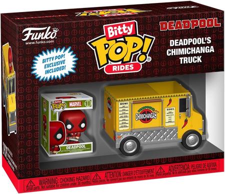 Funko Pop! Bitty Ride: Marvel - Deadpool with Chimichanga Truck