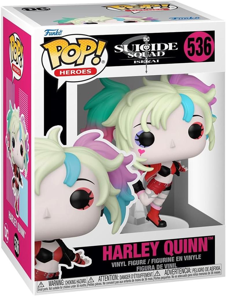 Funko Pop Animation : Dc Ssi - Harley Quinn - Suicide Squad Isekai