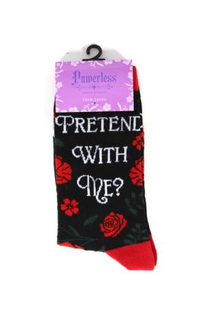 Powerless Pretend With Me Knitted Socks (Lauren Roberts)