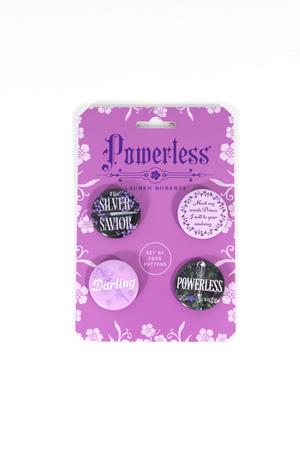 Powerless 4-Piece Button Pack (Lauren Roberts)