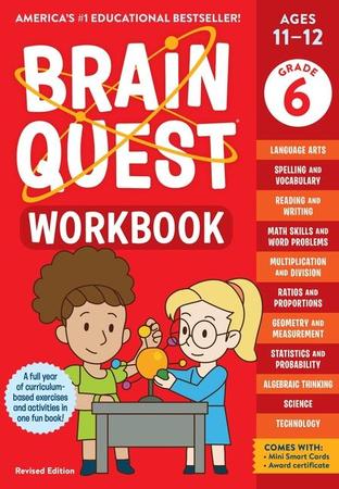 Brain Quest Workbook: 6th Grade Revised Edition (Revised)
