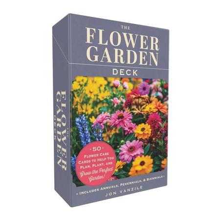 Flower Garden Deck: 50 Flower Care Cards to Help You Plan, Plant, and Grow the Perfect Garden!