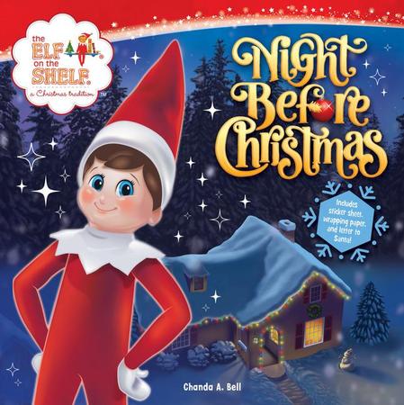 Elf on the Shelf: Night Before Christmas: Includes a Letter to Santa, Elf-Themed Wrapping Paper, and Elftastic Stickers!