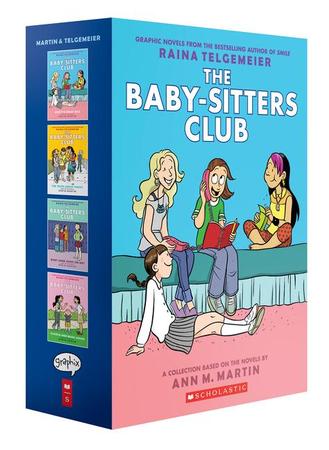 Baby-Sitters Club #1-4 Graphic Novel Box Set