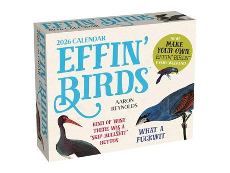 Effin' Birds 2026 Day-To-Day Calendar