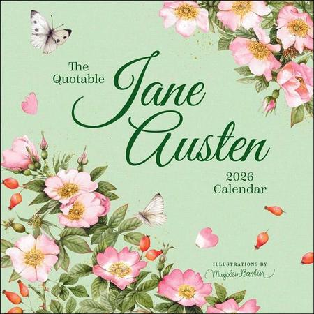 Quotable Jane Austen 2026 Wall Calendar