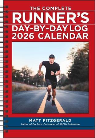 Complete Runner's Day-By-Day Log 12-Month 2026 Planner Calendar