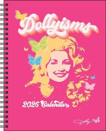 Dollyisms: Dolly Parton's 12-Month 2026 Softcover Monthly/Weekly Planner Calenda
