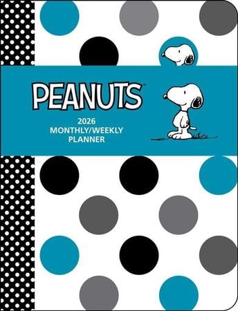 Peanuts(r) 12-Month 2026 Monthly/Weekly Planner Calendar