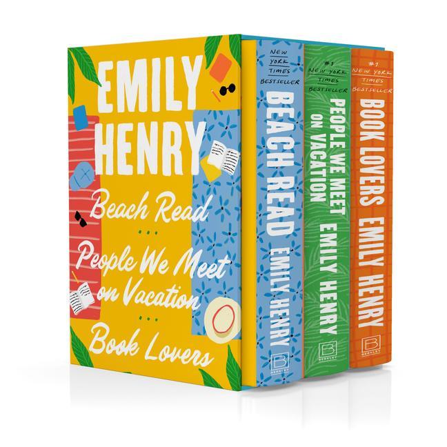 Emily Henry 3- Book Boxed Set : Beach Read, People We Meet On Vacation, And Book Lovers