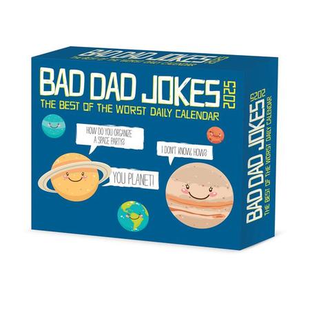 Bad Dad Jokes 2026 5.4 X 6.2 Box Calendar