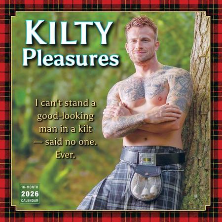 2026 Kilty Pleasures Wall Calendar