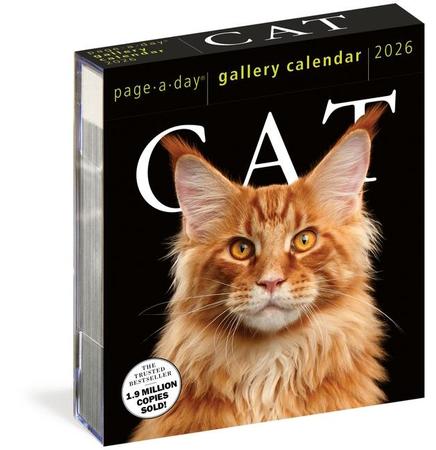 Cat Page-A-Day(r) Gallery Calendar 2026: A Delightful Gallery of Cats for Your Desktop