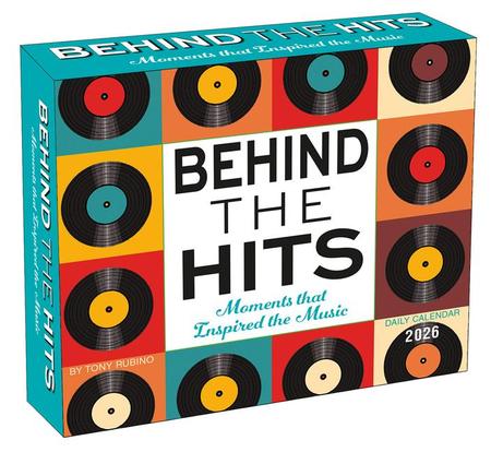 2026 Behind the Hits: Moments That Inspired the Music Boxed/Daily Calendar