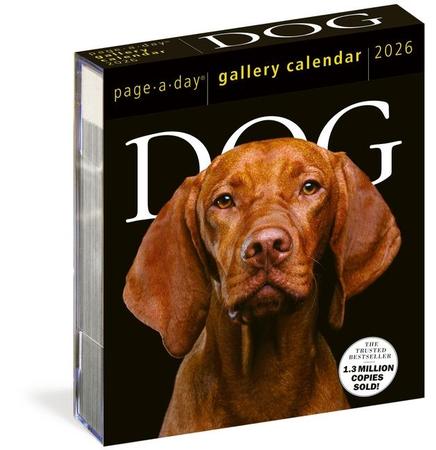 Dog Page-A-Day(r) Gallery Calendar 2026: An Elegant Canine Celebration