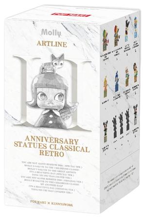 POP MART MOLLY Anniversary Statues Classical Retro 2 Series Figures Blind Box