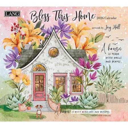 Bless This Home 2026 Wall Calendar