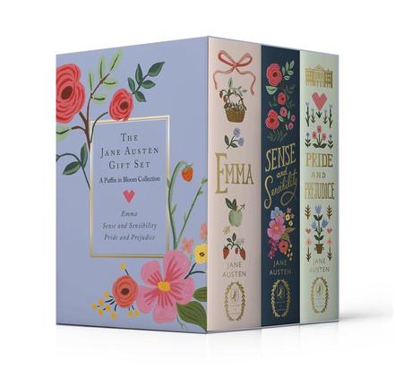 Jane Austen Gift Set: A Puffin in Bloom 3-Book Collection: Pride and Prejudice, Emma, and Sense and Sensibility