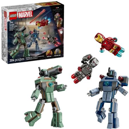 LEGO Marvel Iron Man & War Machine vs. Hammer Drones 76320