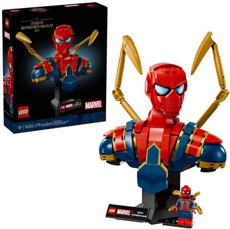 LEGO Marvel Iron Spider-Man Bust 76326