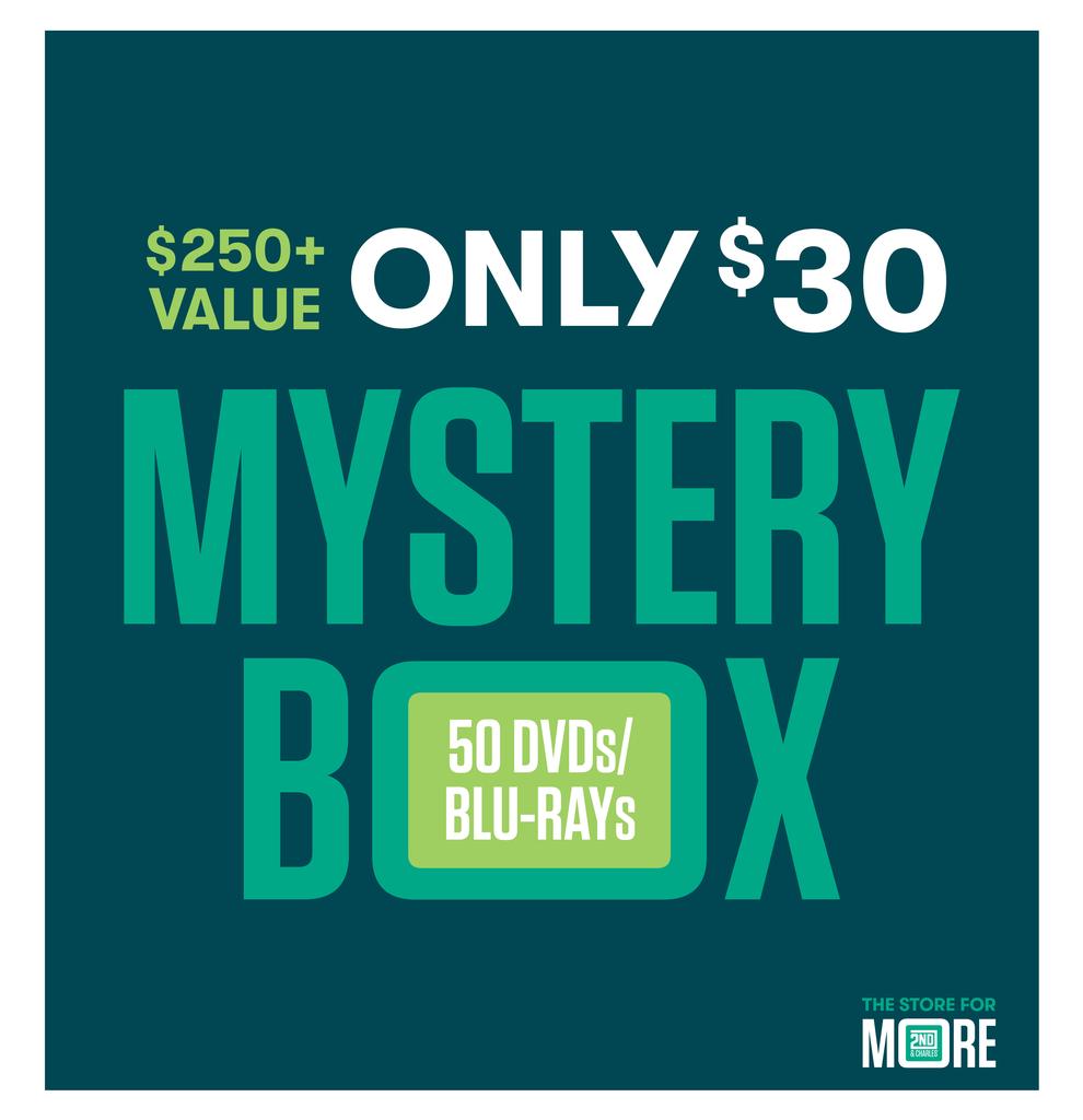 2nd & Charles | 2nd + Charles DVD/BLU-RAY Mystery Box - 50 DVD's