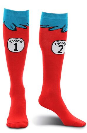Dr. Seuss Thing 1 & Thing 2 Socks