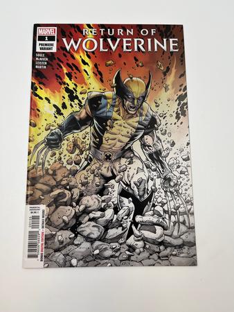 Marvel Comics Return Of Wolverine 1 Premiere Variant 2018 Key Title