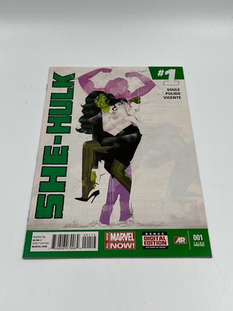Marvel Comics She-Hulk 1 2014 Kevin Wada Cover Variant 3rd Printing