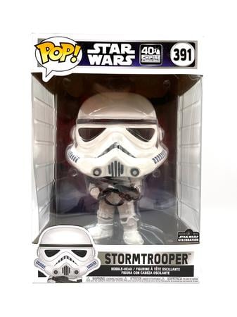 FUNKO POP! JUMBO - Star Wars - Stormtrooper 10 Inch - Star Wars Celebration 2020 Exclusive