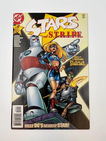 DC Comics Stars And S.T.R.I.P.E. 1999 Key Title 1st App Stargirl 