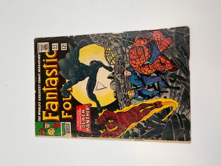 Fantastic Four 52 featuring Black Panther
